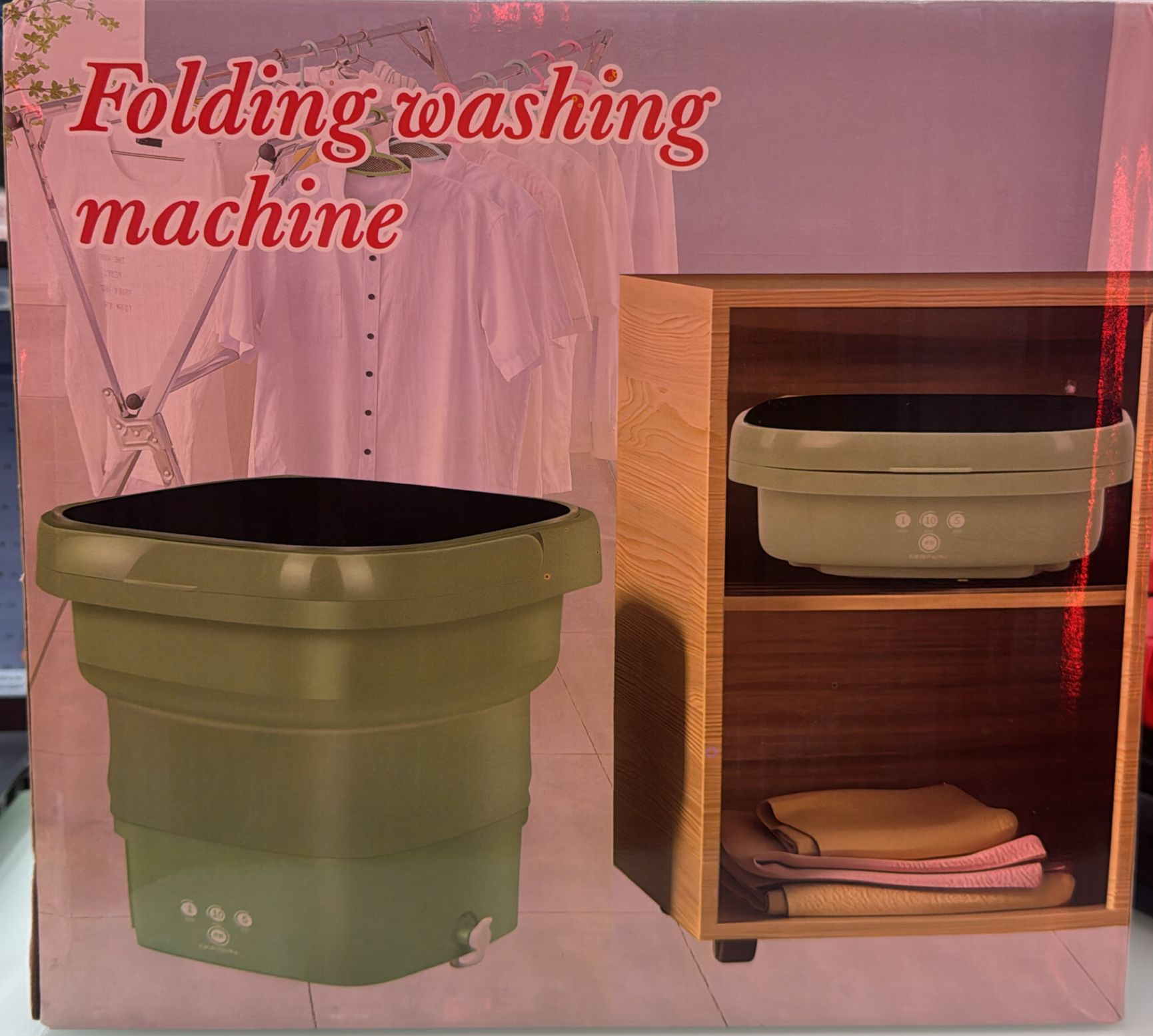 Mini Lavadora Portatil